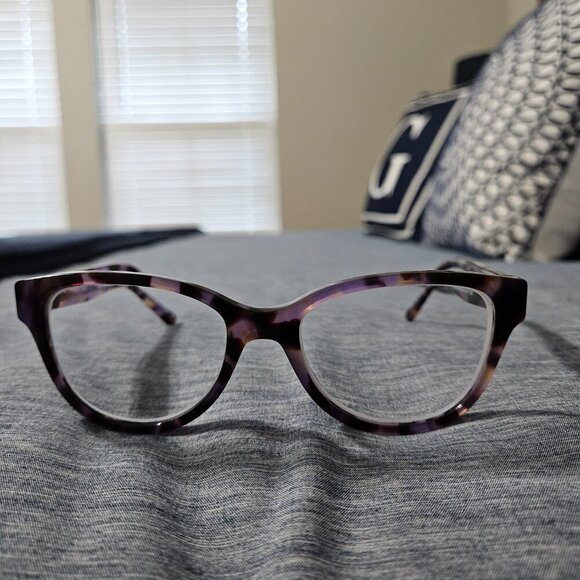 Coach 6153 Purple Tortoise Eyeglass Frames - Picture 2 of 14